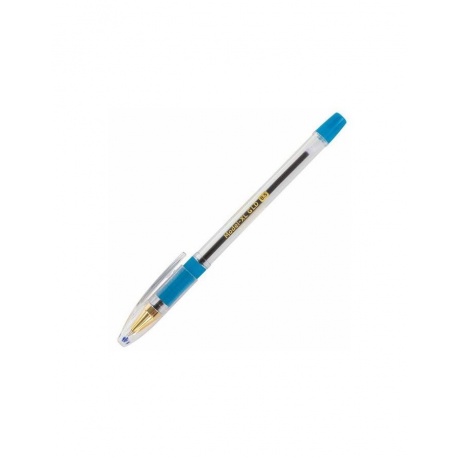 Ручка шариковая масляная с грипом BRAUBERG Model-XL GLD, СИНЯЯ, узел 0,5 мм, линия 0,25 мм (24 шт.)  - фото 3