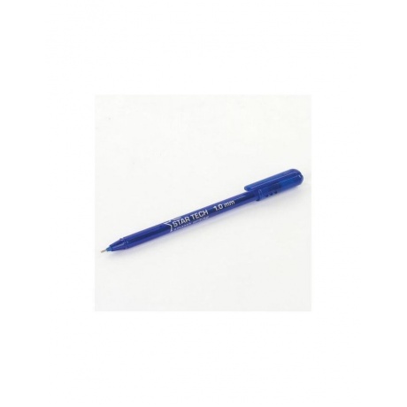 Ручка шариковая масляная PENSAN Star Tech, СИНЯЯ, игольчатый узел 1мм, линия 0,8 мм, 2260/12 (36 шт.)  - фото 6