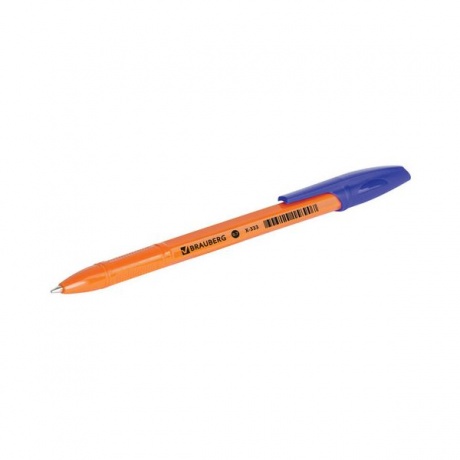 Ручки шариковые BRAUBERG НАБОР 4шт, АССОРТИ, X-333, оранжевые, узел 0,7мм, линия 0,35мм, BP162 (24 шт.)  - фото 11