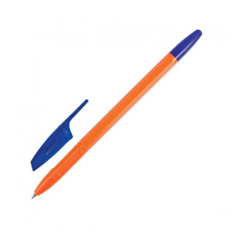 Ручки шариковые BRAUBERG НАБОР 4шт, АССОРТИ, X-333, оранжевые, узел 0,7мм, линия 0,35мм, BP162 (24 шт.)  - фото 7
