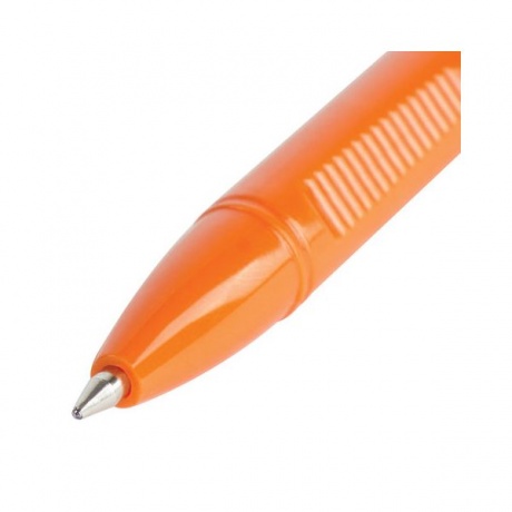Ручки шариковые BRAUBERG НАБОР 4шт, АССОРТИ, X-333, оранжевые, узел 0,7мм, линия 0,35мм, BP162 (24 шт.)  - фото 9