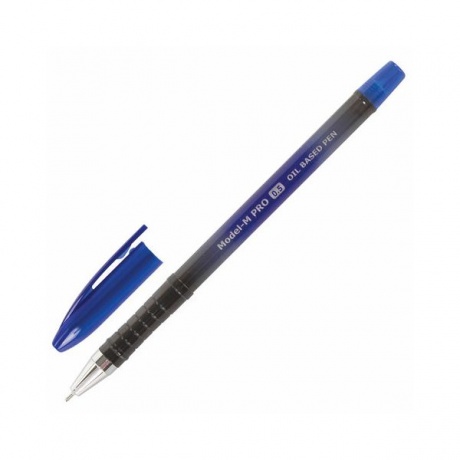 Ручка шариковая масляная BRAUBERG Model-M PRO, СИНЯЯ, узел 0,5 мм, линия письма 0,25 мм, 143252 (24 шт.)  - фото 1