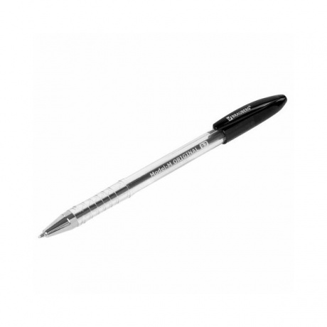 Ручка шариковая масляная BRAUBERG Model-M ORIGINAL, ЧЕРНАЯ, узел 0,7мм, линия письма 0,35 мм, 143251 (24 шт.)  - фото 6