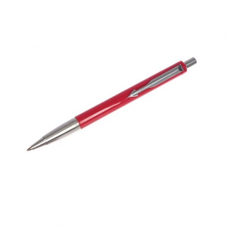 Ручка шариковая PARKER Vector Standard Red CT, корпус красный, детали нерж. сталь, синяя,2025453 - фото 2