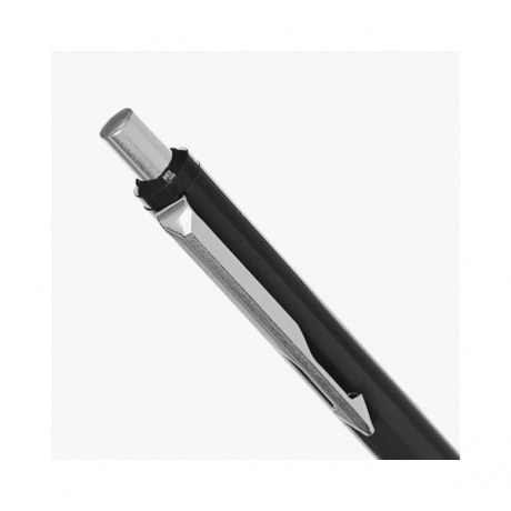 Ручка шариковая PARKER Vector Standard Black CT, корпус черный, детали нерж. сталь, синяя, 2025442 - фото 4