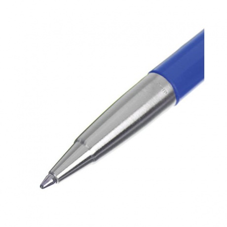 Ручка шариковая PARKER Vector Standard Blue CT, корпус синий, детали нерж. сталь, синяя, 2025419 - фото 3