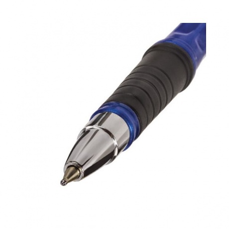 Ручка шариковая Brauberg i-Rite GT Solid 0,7 мм (143305) корпус Blue, стержень Blue (24 шт. в уп-ке) - фото 3