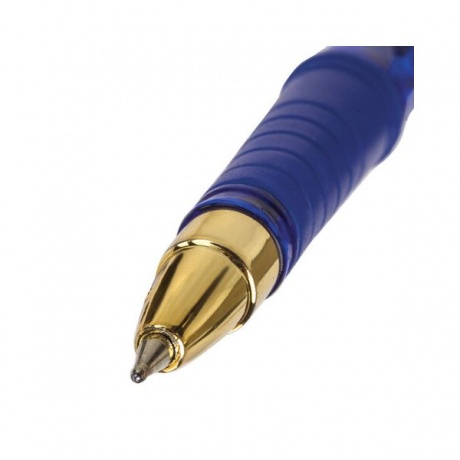 Ручка шариковая Brauberg i-Rite GT GLD 0,7 мм (143302) корпус Toned Blue, стержень Blue (24 шт/уп) - фото 3