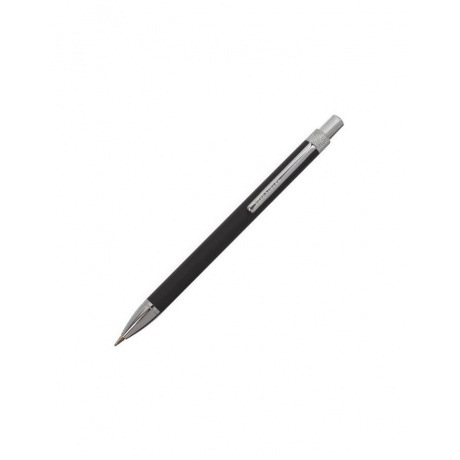 Ручка бизнес-класса шариковая BRAUBERG Allegro, СИНЯЯ, корпус черный с хромированными деталями, линия письма 0,5 мм, 143491 - фото 3