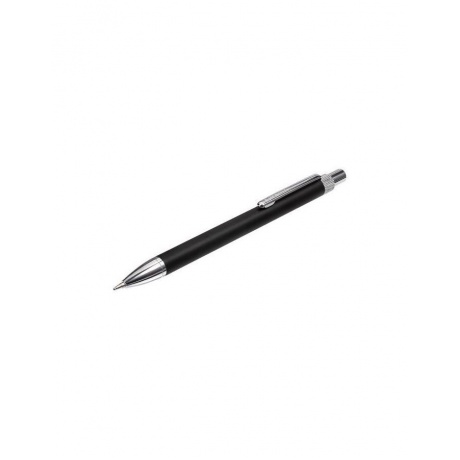 Ручка бизнес-класса шариковая BRAUBERG Allegro, СИНЯЯ, корпус черный с хромированными деталями, линия письма 0,5 мм, 143491 - фото 6