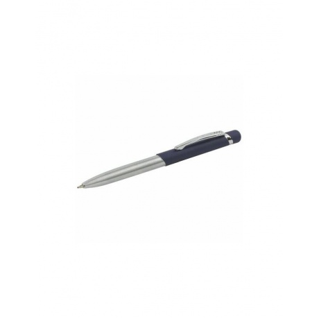 Ручка бизнес-класса шариковая BRAUBERG Ottava, СИНЯЯ, корпус серебристый с синим, линия письма 0,5 мм, 143487 - фото 5