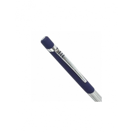 Ручка бизнес-класса шариковая BRAUBERG Ottava, СИНЯЯ, корпус серебристый с синим, линия письма 0,5 мм, 143487 - фото 8