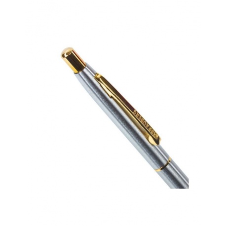 Ручка бизнес-класса шариковая BRAUBERG Brioso, СИНЯЯ, корпус серебристый с золотистыми деталями, линия письма 0,5 мм, 143463 - фото 5