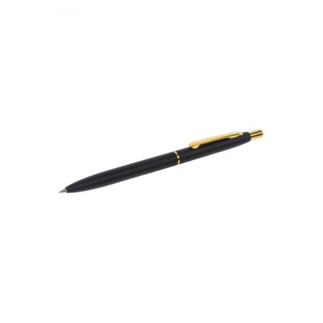 Ручка бизнес-класса шариковая BRAUBERG Brioso, СИНЯЯ, корпус черный с золотистыми деталями, линия письма 0,5 мм, 143466 - фото 5