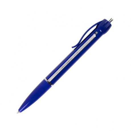 Ручка шариковая автоматическая Пифагор Шпаргалка (143285) синяя (24 шт. в уп-ке) - фото 3