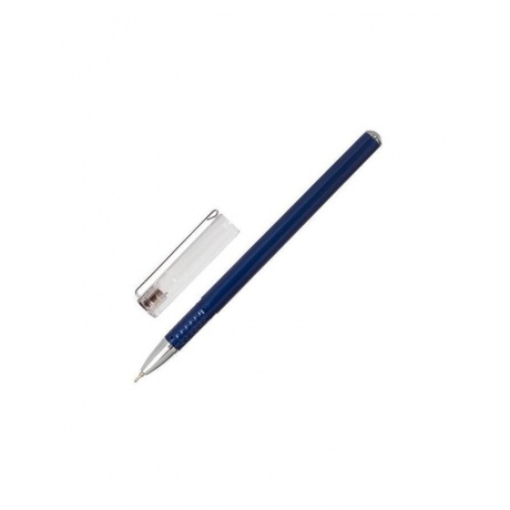Ручка шариковая масляная BRAUBERG &quot;Oxet&quot;, СИНЯЯ, корпус синий, игольчаиый узел 0,7 мм, линия письма 0,35 мм, 143002 (24 шт.) - фото 2
