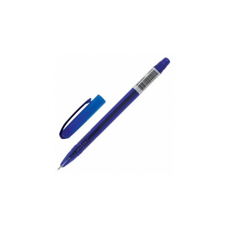 Ручка шариковая масляная BRAUBERG &quot;SoarInk&quot;, СИНЯЯ, корпус синий, узел 0,7 мм, линия письма 0,35 мм, 143343, OBP369 (24 шт.) - фото 2
