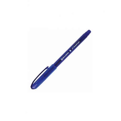 Ручка шариковая масляная BRAUBERG &quot;SoarInk&quot;, СИНЯЯ, корпус синий, узел 0,7 мм, линия письма 0,35 мм, 143343, OBP369 (24 шт.) - фото 3