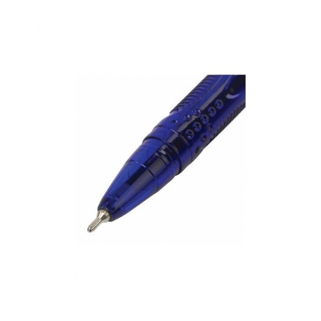 Ручка шариковая масляная BRAUBERG &quot;SoarInk&quot;, СИНЯЯ, корпус синий, узел 0,7 мм, линия письма 0,35 мм, 143343, OBP369 (24 шт.) - фото 4