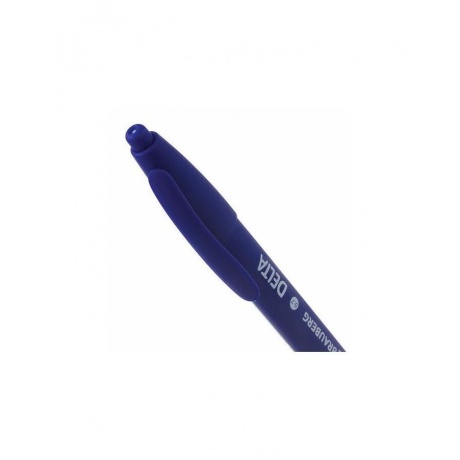 Ручка шариковая масляная автоматическая BRAUBERG &quot;Delta&quot;, СИНЯЯ, soft-touch, 0,7 мм, линия 0,5 мм, 143339, OBPR365 (24 шт.) - фото 4