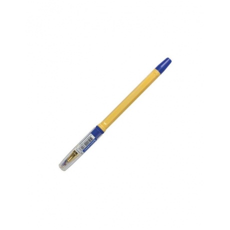 Ручка шариковая масляная с грипом BRAUBERG &quot;i-Rite GT Vanilla&quot;, СИНЯЯ, корпус кремовый, узел 1 мм, 143304 (24 шт.) - фото 2