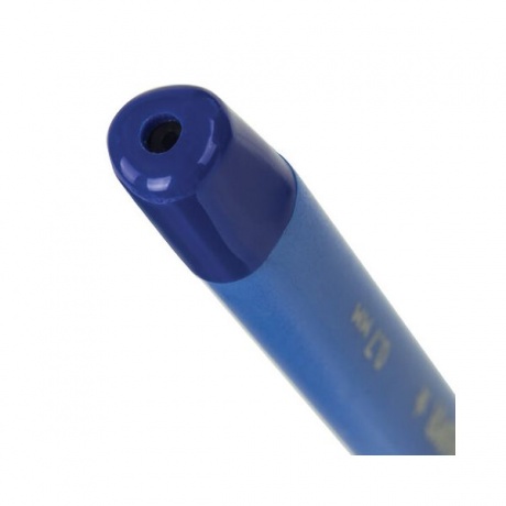 Ручка шариковая масляная с грипом Юнландия Антибактериальная (OBP385) синяя (24 шт. в уп-ке) - фото 4