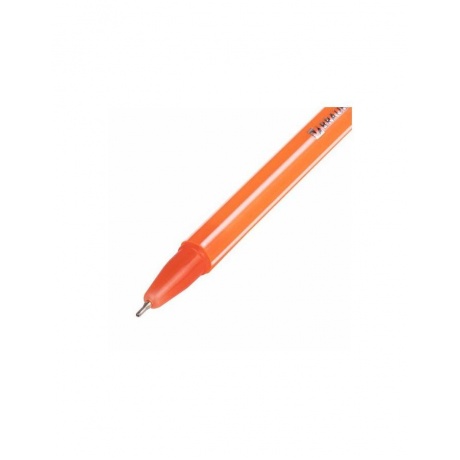 Ручка шариковая масляная BRAUBERG STRIPES, СИНЯЯ, корпус ассорти, узел 0,7 мм, линия письма 0,35 мм, 143736 - фото 5