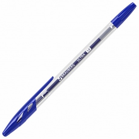143569, (цена за 10 шт.) Ручки шариковые BRAUBERG &quot;ULTRA&quot;, НАБОР 4 штуки (2 синих, 1 черная, 1 красная), узел 1 мм, 143569 - фото 4