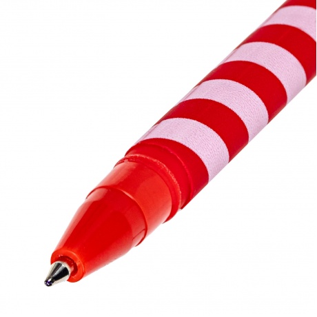 143702, (цена за 36 шт.) Ручка шариковая BRAUBERG SOFT TOUCH STICK &quot;TWIST&quot;, СИНЯЯ, мягкое покрытие, узел 0,7 мм, 143702 - фото 4