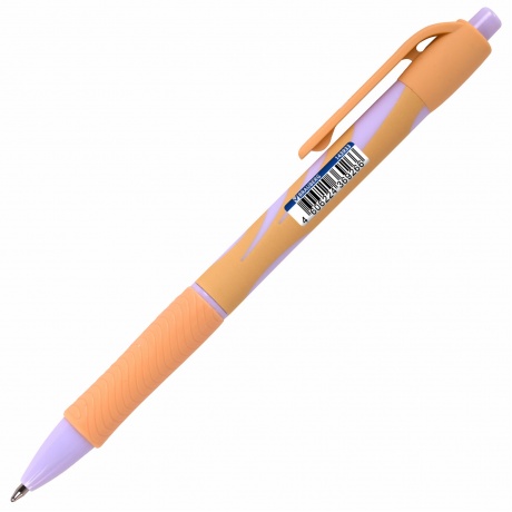 143933, (цена за 40 шт.) Ручка шариковая автоматическая BRAUBERG ULTRA-RT PASTEL, СИНЯЯ, 0,7 мм, линия 0,35 мм, 143933 - фото 2