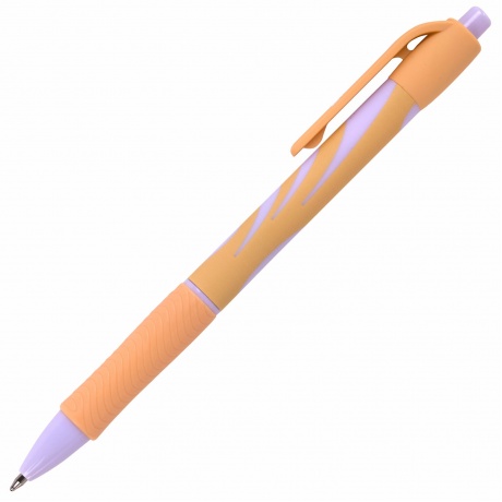 143933, (цена за 40 шт.) Ручка шариковая автоматическая BRAUBERG ULTRA-RT PASTEL, СИНЯЯ, 0,7 мм, линия 0,35 мм, 143933 - фото 7
