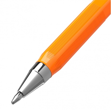 143449, (цена за 50 шт.) Ручка шариковая BRAUBERG &quot;M-500 ORANGE&quot;, ЧЕРНАЯ, корпус оранжевый, узел 0,7 мм, линия письма 0,35 мм, 143449 - фото 5