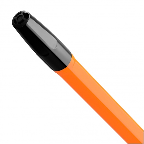 143449, (цена за 50 шт.) Ручка шариковая BRAUBERG &quot;M-500 ORANGE&quot;, ЧЕРНАЯ, корпус оранжевый, узел 0,7 мм, линия письма 0,35 мм, 143449 - фото 6