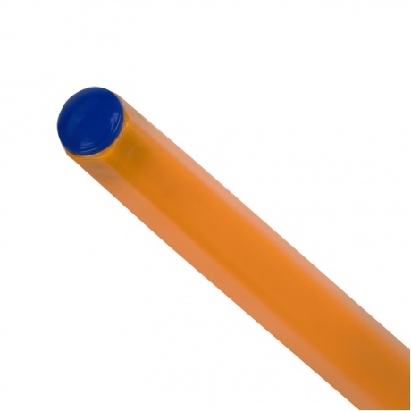 143740, (цена за 50 шт.) Ручка шариковая STAFF &quot;Basic Orange BP-01&quot;, письмо 750 метров, СИНЯЯ, длина корпуса 14 см, узел 1 мм, 143740 - фото 5