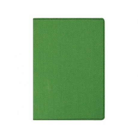 Бизнес-блокнот BRAUBERG Tweed, А5 148x213 мм, под ткань, линия, 128 л., темно-зеленый, 110964 - фото 2
