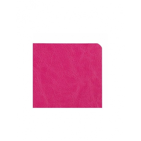 Блокнот А5 (148x218мм), BRAUBERG Metropolis Ultra, под кожу, резинка, 80л, розовый - фото 3