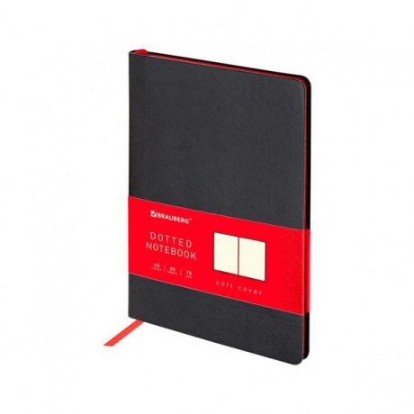 113314, Блокнот А5 (148x218 мм), BRAUBERG Metropolis Mix, под ко...