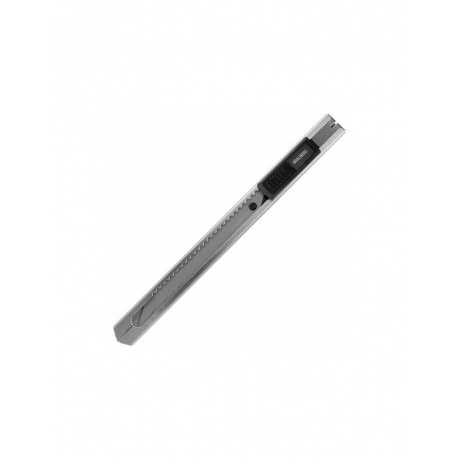 Нож канцелярский 9 мм BRAUBERG Extra 30, металлический, лезвие 30°, автофиксатор, подвес (12 шт.)  - фото 1