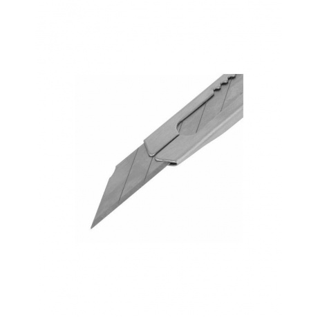 Нож канцелярский 9 мм BRAUBERG Extra 30, металлический, лезвие 30°, автофиксатор, подвес (12 шт.)  - фото 6