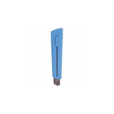 Нож канцелярский 18 мм BRAUBERG Delta, автофиксатор, цвет корпуса голубой, блистер - фото 2