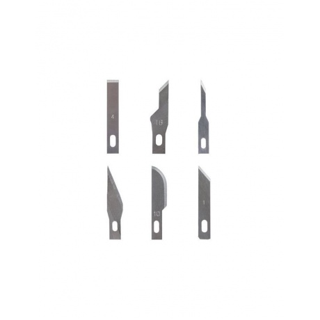 Нож макетный ОСТРОВ СОКРОВИЩ, 6 разновидностей лезвий, металл, пластиковый футляр, 237161 - фото 10