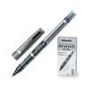 Ручка-роллер ZEBRA Zeb-Roller DX5, ЧЕРНАЯ, корпус серебристый, у...