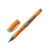 Ручка-роллер STABILO Worker, СИНЯЯ, оранжевый корпус soft-touch,...