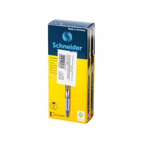 Ручка-роллер SCHNEIDER (Германия) Xtra 823, СИНЯЯ, корпус с печатью, узел 0,5 мм, линия письма 0,3 мм, 8233 - фото 2