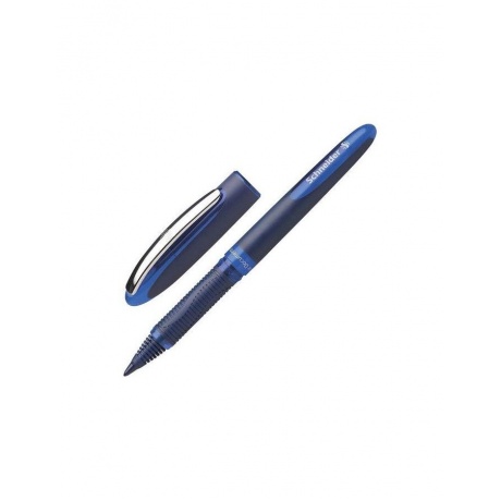 Ручка-роллер SCHNEIDER One Business, СИНЯЯ, корпус темно-синий, узел 0,8 мм, линия письма 0,6 мм, 183003 - фото 1