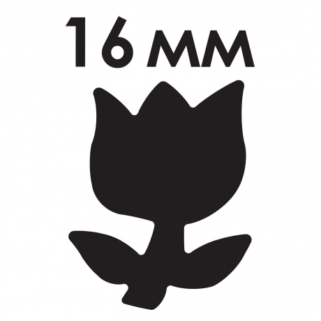 Дырокол фигурный Тюльпан, диаметр вырезной фигуры 16 мм, ОСТРОВ СОКРОВИЩ, 227158, (3 шт.) - фото 7
