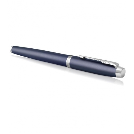 Ручка перьевая IM Core F321 (1931647) Matte Blue CT F перо сталь нержавеющая подар.кор. - фото 4