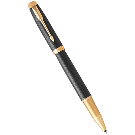 Ручка роллер IM Premium T323 (1931660) Black GT F черные чернила подар.кор. - фото 1
