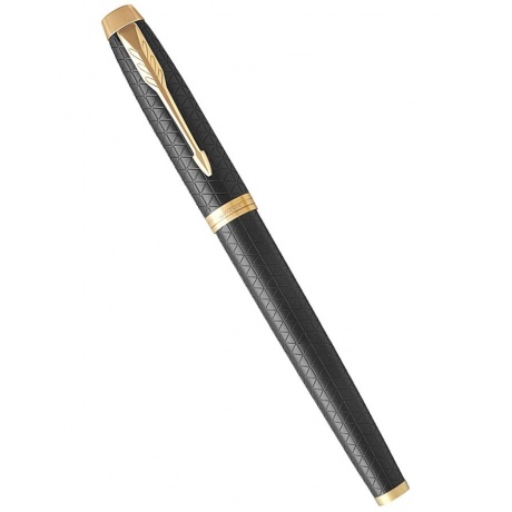 Ручка роллер IM Premium T323 (1931660) Black GT F черные чернила подар.кор. - фото 2