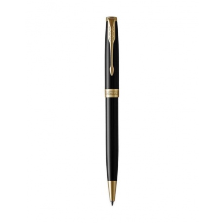 

Ручка шариковая Parker Sonnet Core K530 (1931497) LaqBlack GT M черные чернила подар.кор.